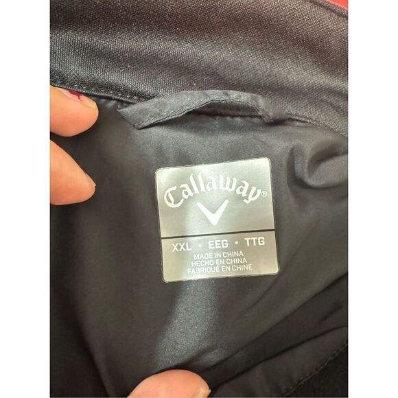 Callaway zip up sweater - Picture 5 of 6